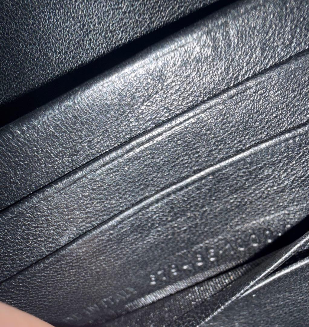 BALENCIAGA ブラック レザー ショルダーバッグ