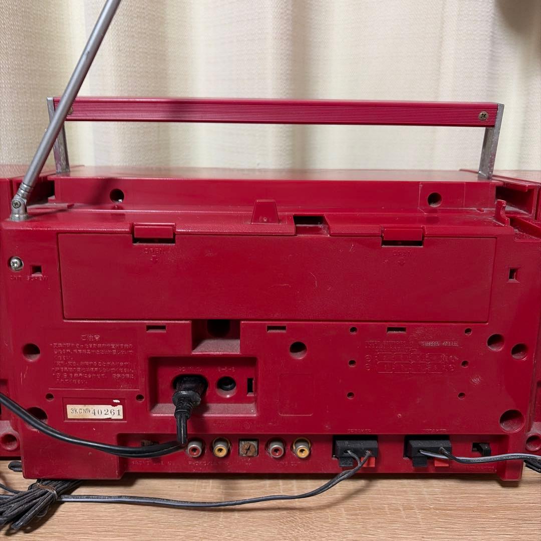 National RX-C45 赤 ラジカセ