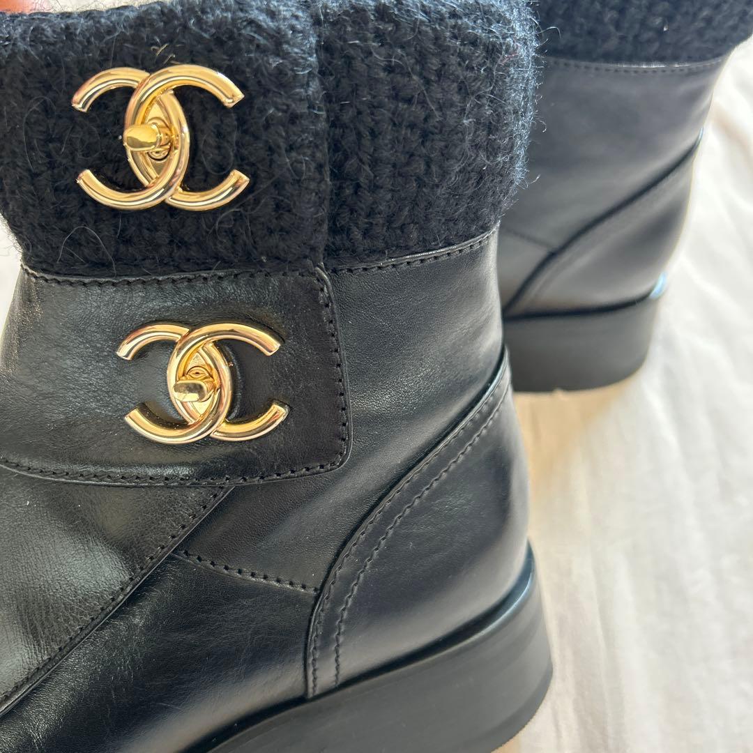 定価３４万　可愛いシャネルブーツ♡