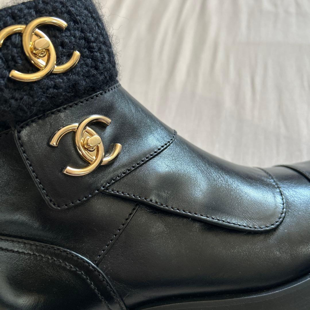 定価３４万　可愛いシャネルブーツ♡