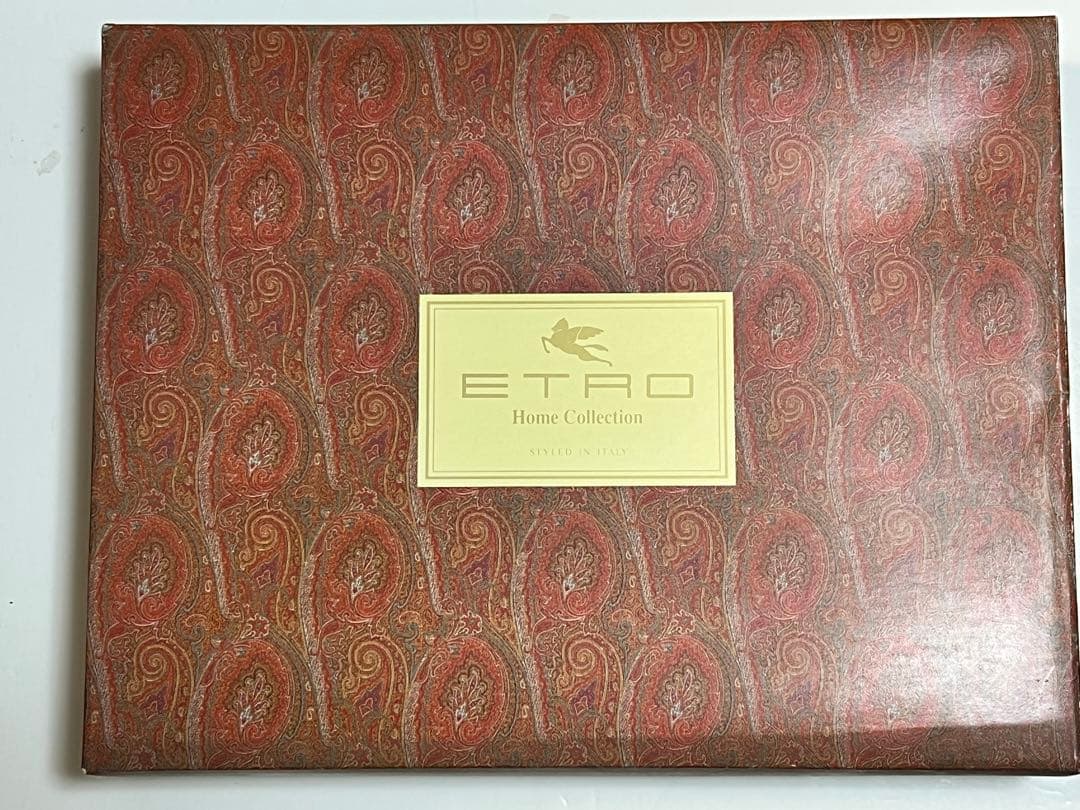 イタリア製 綿100% 毛布 ETRO 140cm×200cm 西川