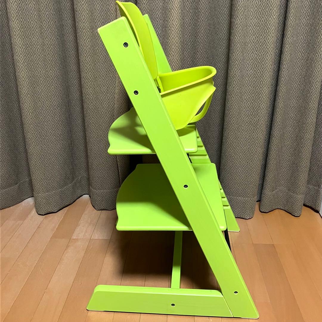 rui　ストッケ トラップ グリーンベビーセット付き 取り扱い説明書等付き