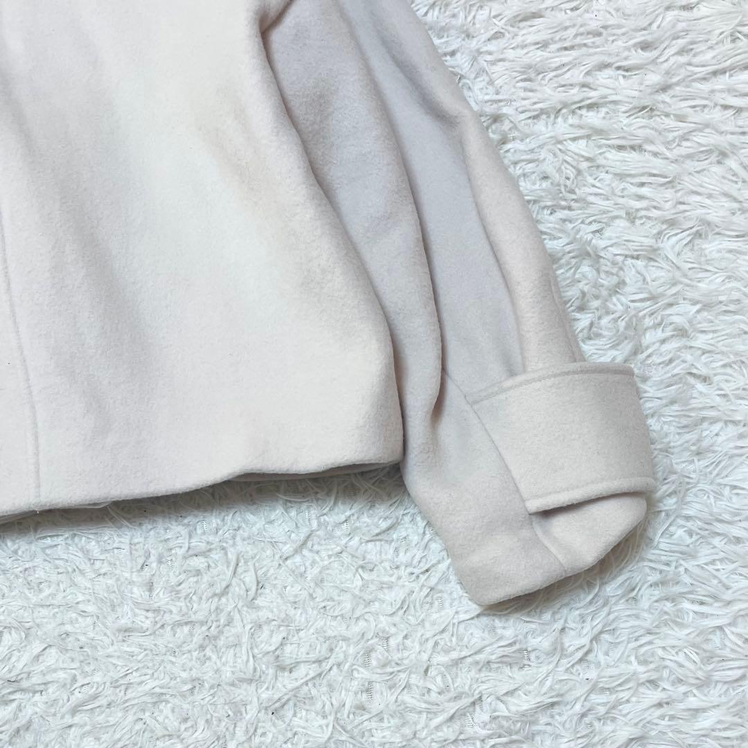 Lily Brown ダブルボタンショートコート 23AW アイボリー