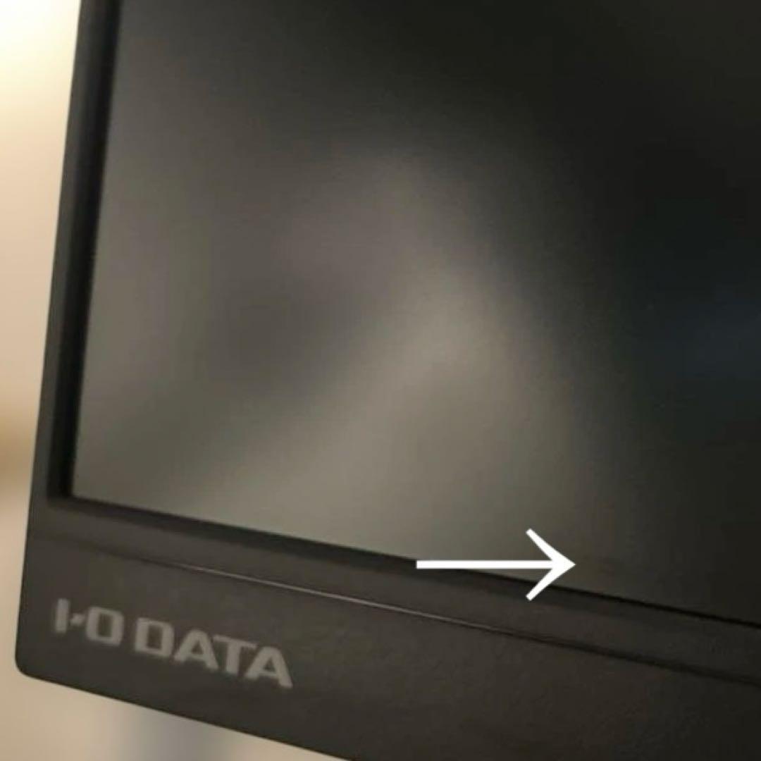 IO DATA モニター　15.6インチ　電源付き