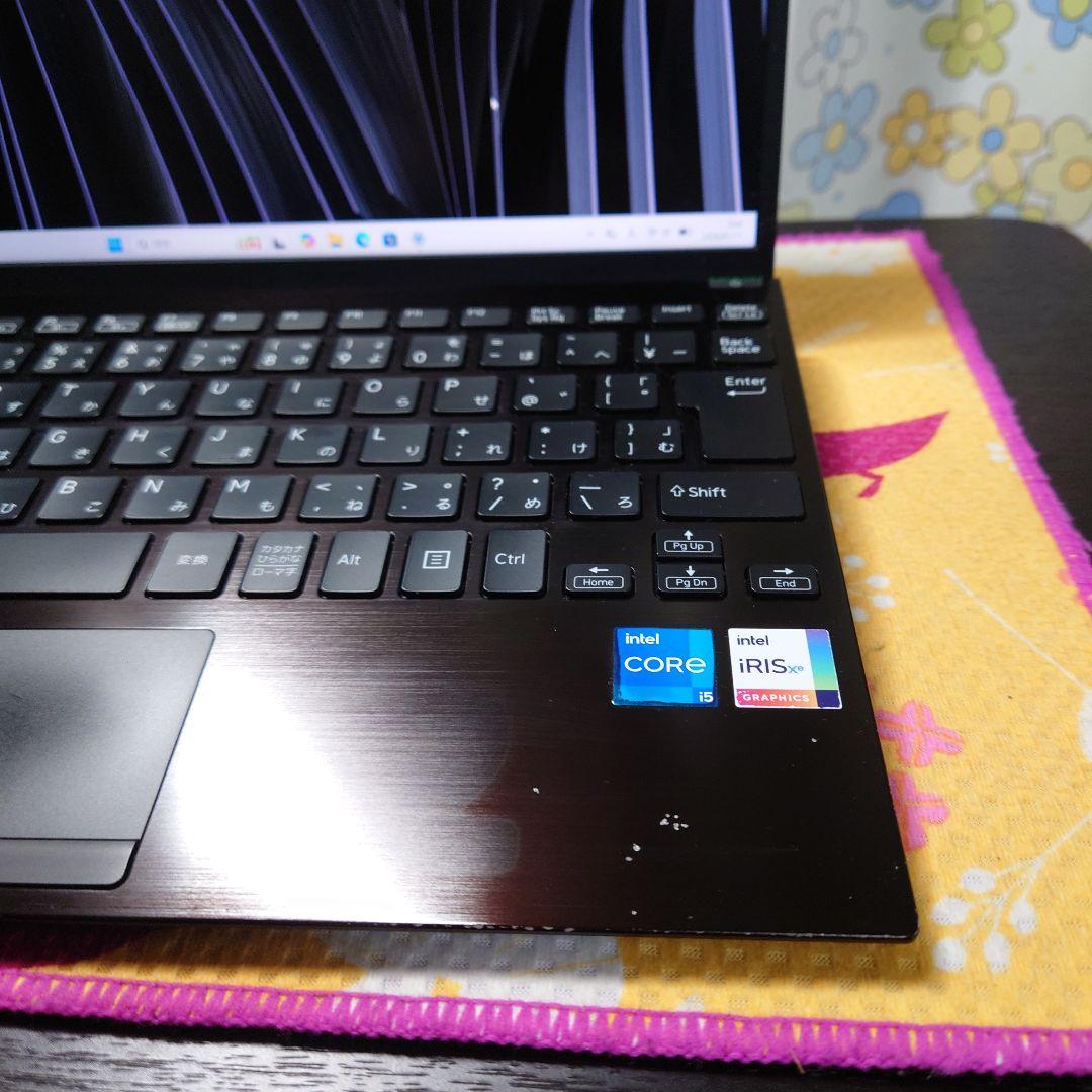 小型モデル！11世代i5！メモリ16G！VAIO proPJ21！ノートパソコン