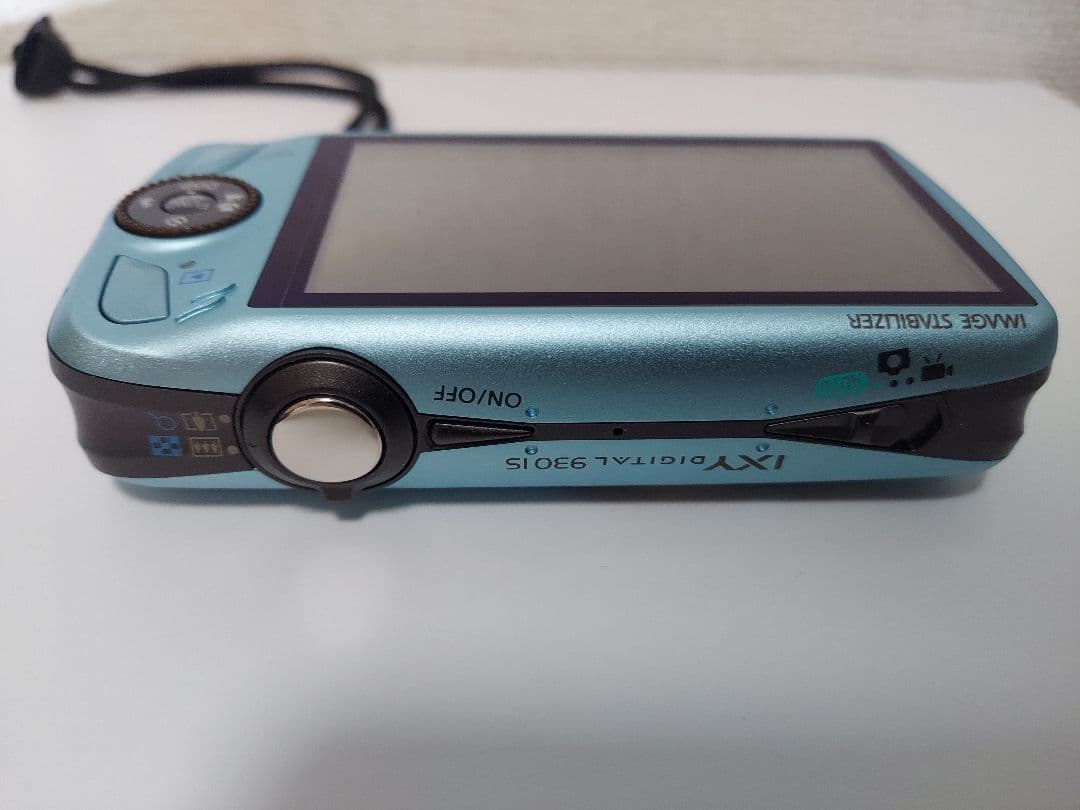 【美品】Canon IXY930IS デジタルカメラ ブルー