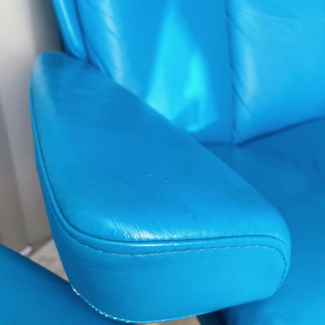 取付無料！エコーネス ストレスレス マジック クラシック 本革チェア・オットマン