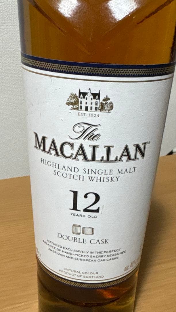 マッカラン　12年　ダブルカスク