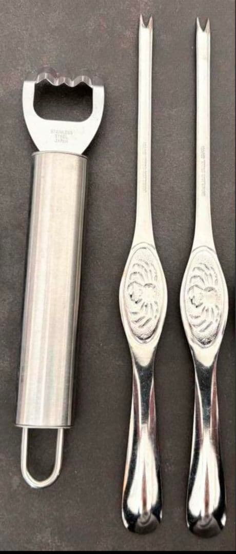 キッチン　コンパクト　ミニポテトマッシャー　ホワイト　④