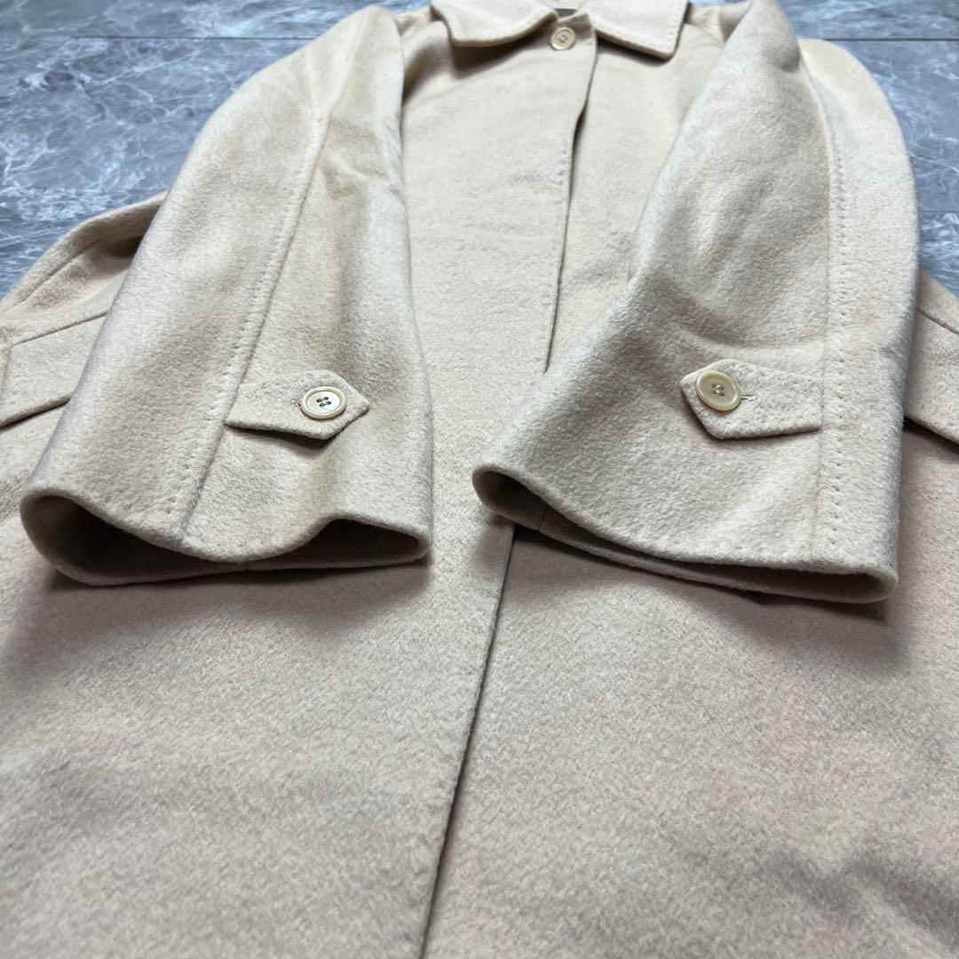 キャメル100%♡マックスマーラ　最高級白タグ　　ロングコート　ベージュ