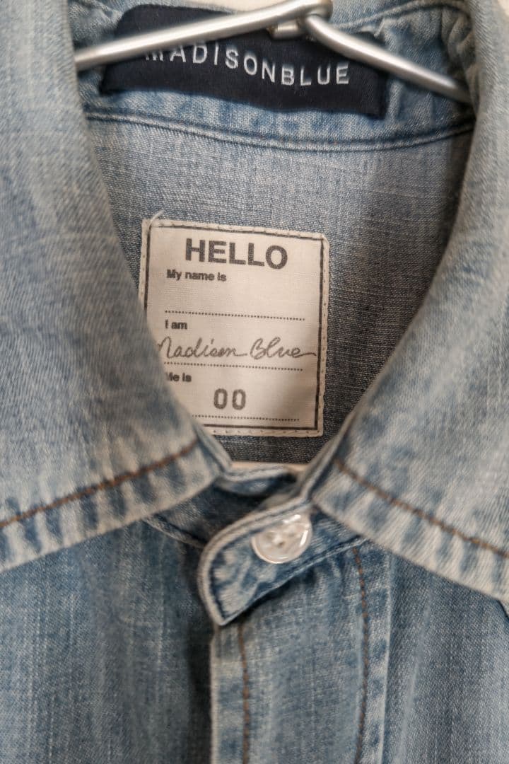 Madison Blue デニム長袖シャツ 00