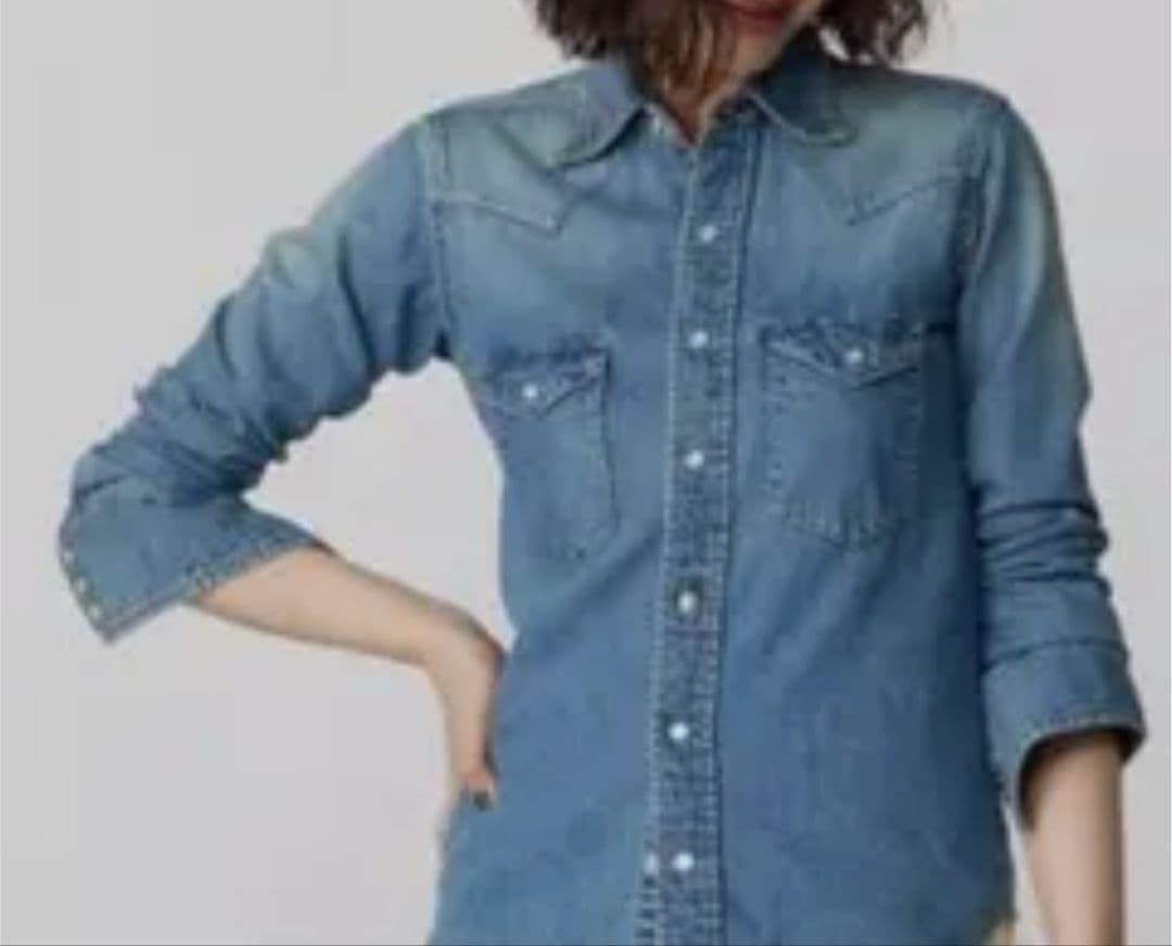 Madison Blue デニム長袖シャツ 00