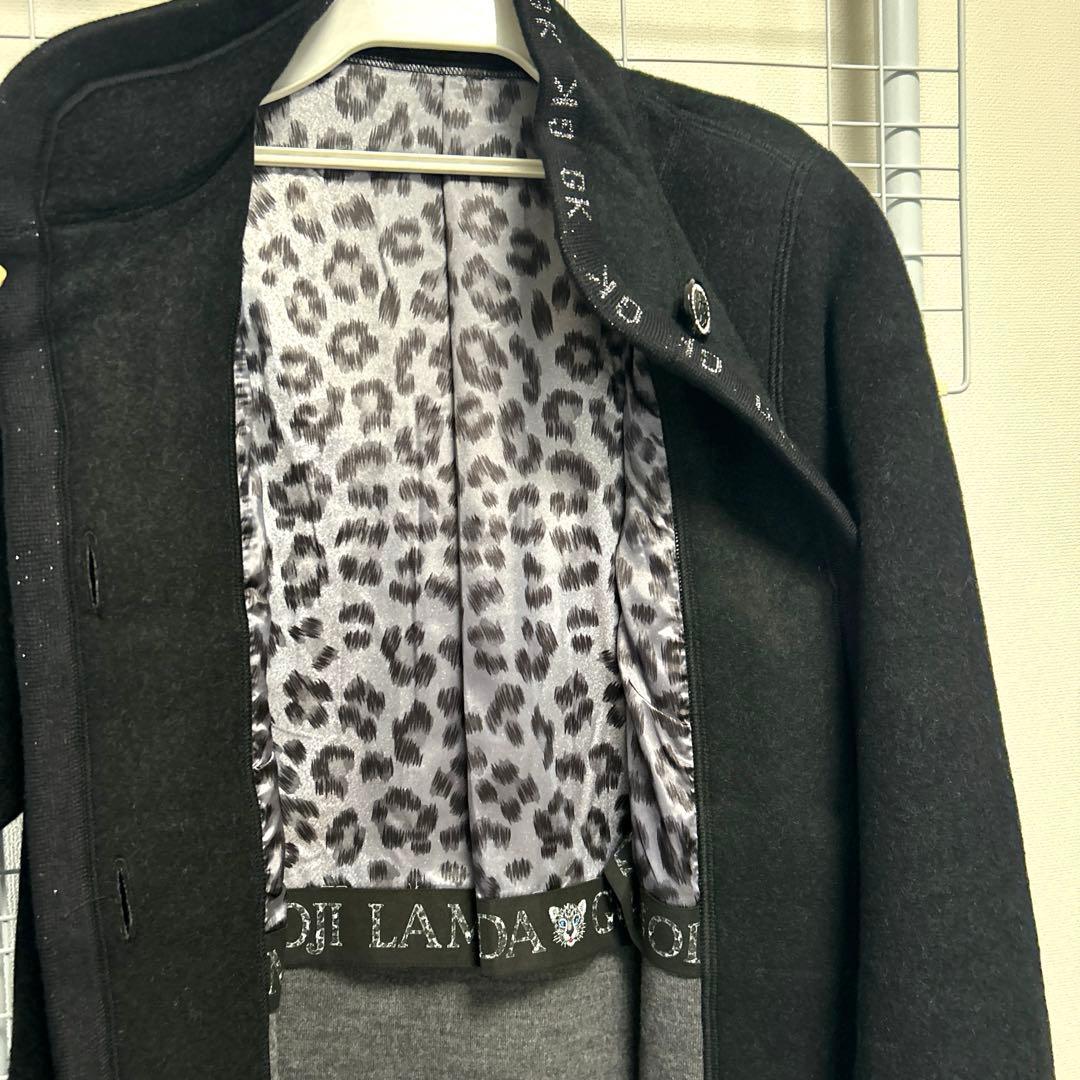 のあ☆伊太利屋★新品❗️アンゴラ入コート