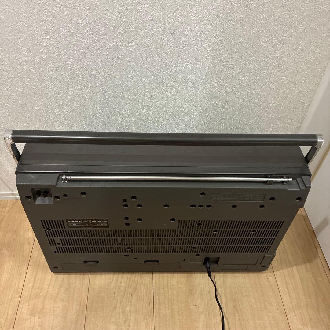 名機　日立 TRK-8600 RMラジオ・カセットレコーダー　ジャンク品