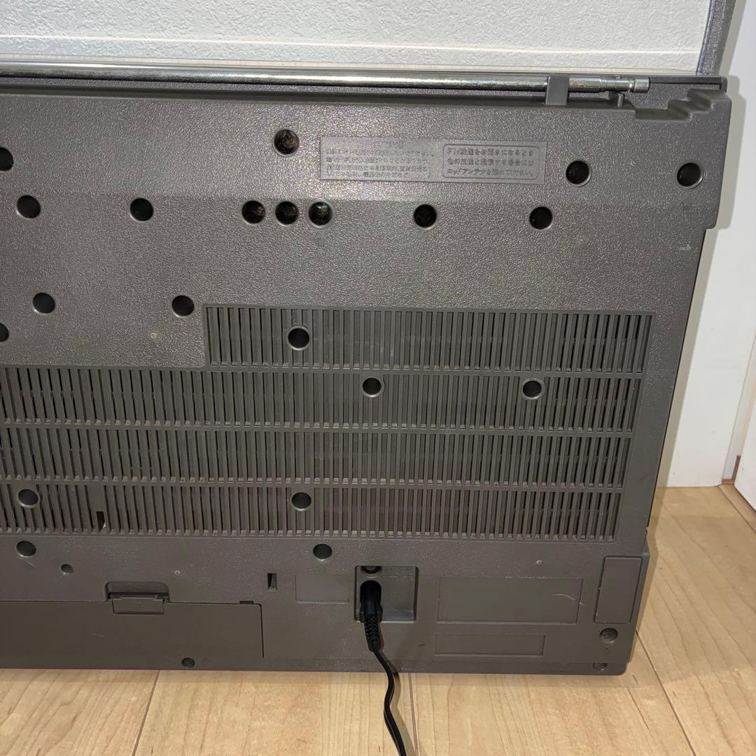 名機　日立 TRK-8600 RMラジオ・カセットレコーダー　ジャンク品