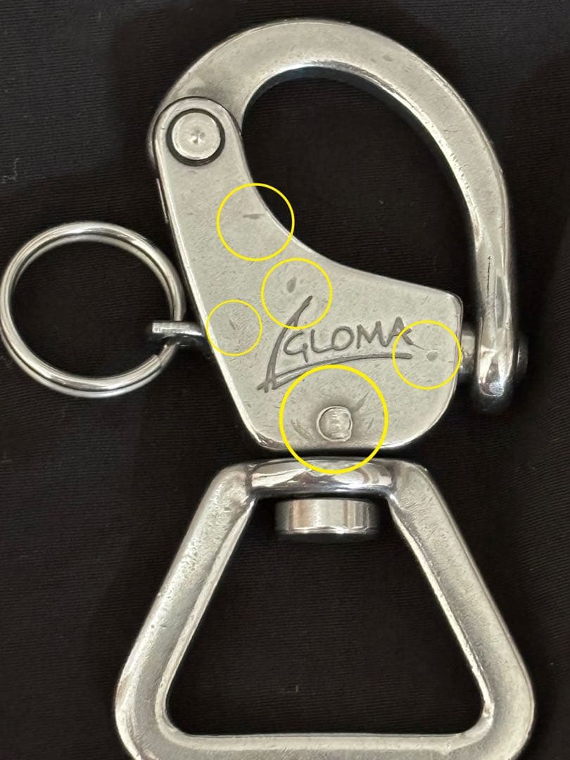 GLOMA NAUTICA グローマノーティカキーリング