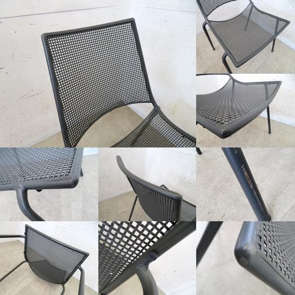 展示品■emu■イタリア■Ala■ガーデンチェア■4脚■ガーデンファニチャー