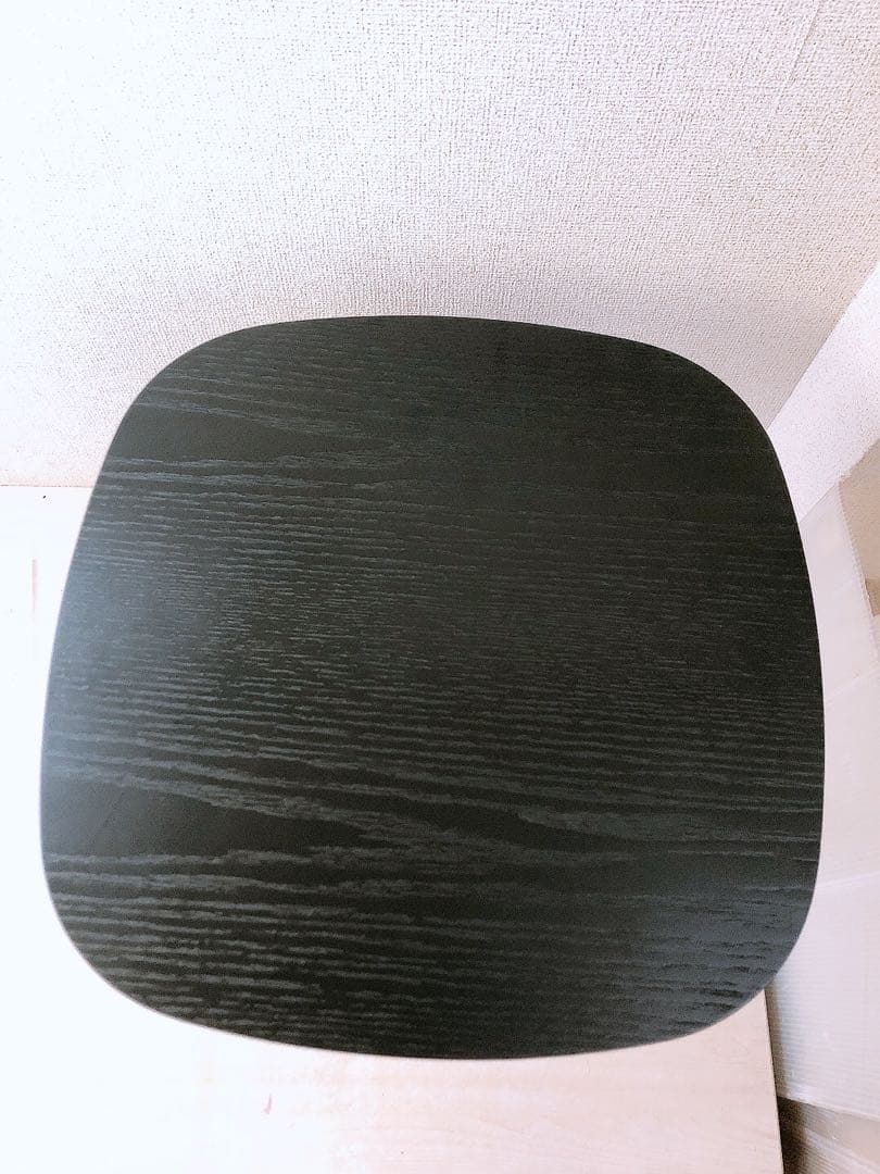 ②未使用★東谷 サイドテーブル ブラック TEC-84BK 机 インテリア家具