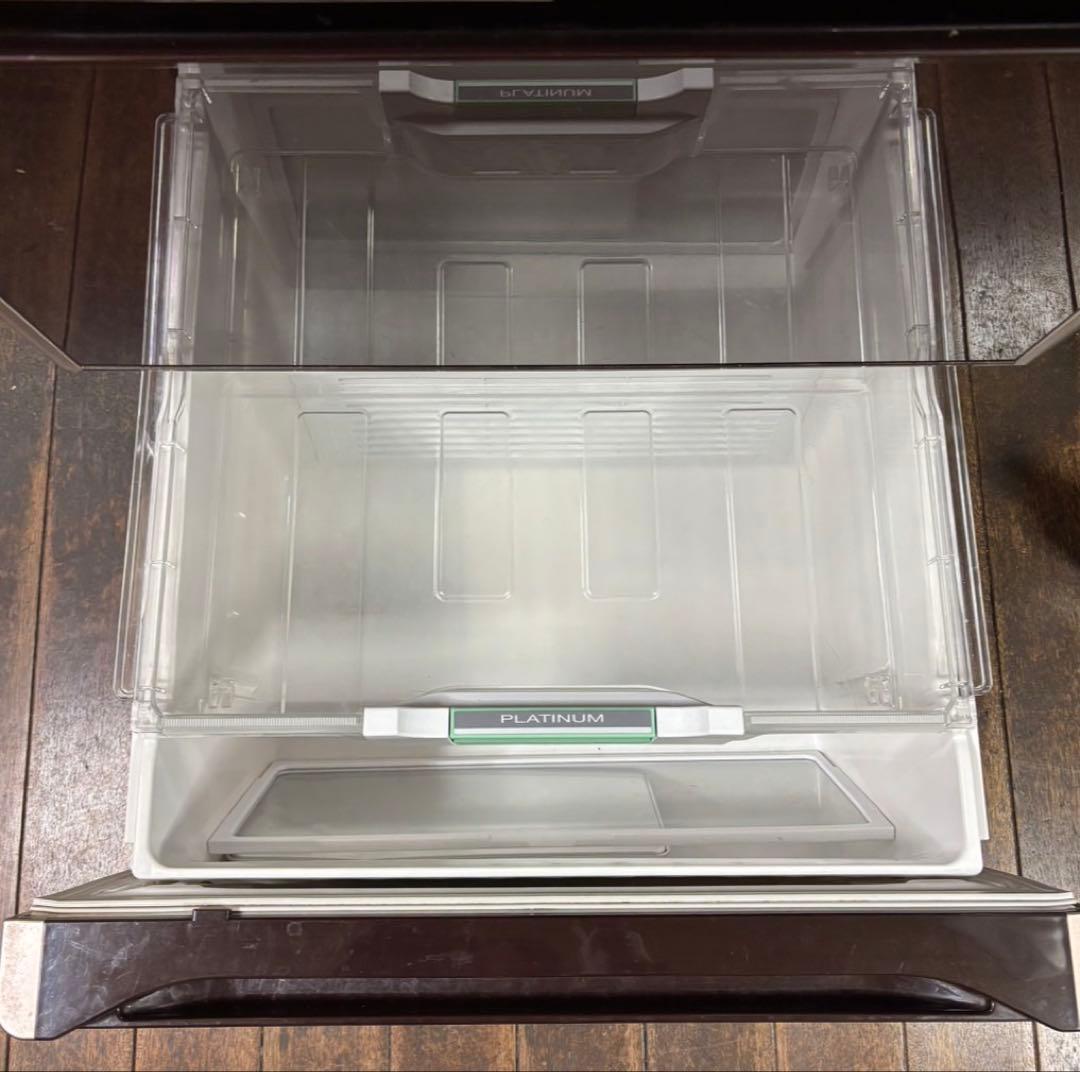 日立ノンフロン冷凍冷蔵庫 R-S4200F (XT)﻿ クリスタルブラウン