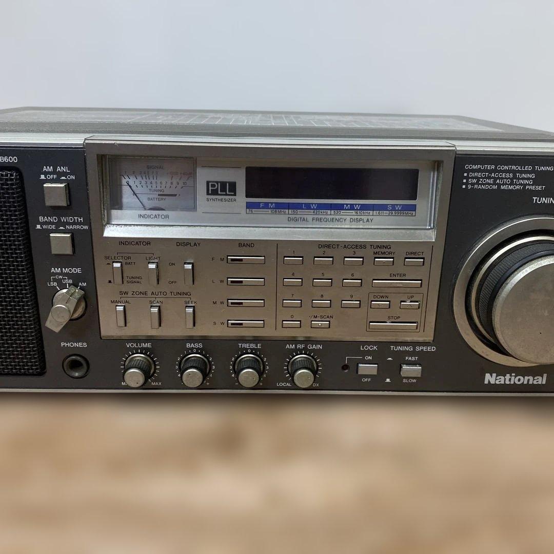 NationalコンピュータープロシードRF-B600ラジオレシーバー ジャンク