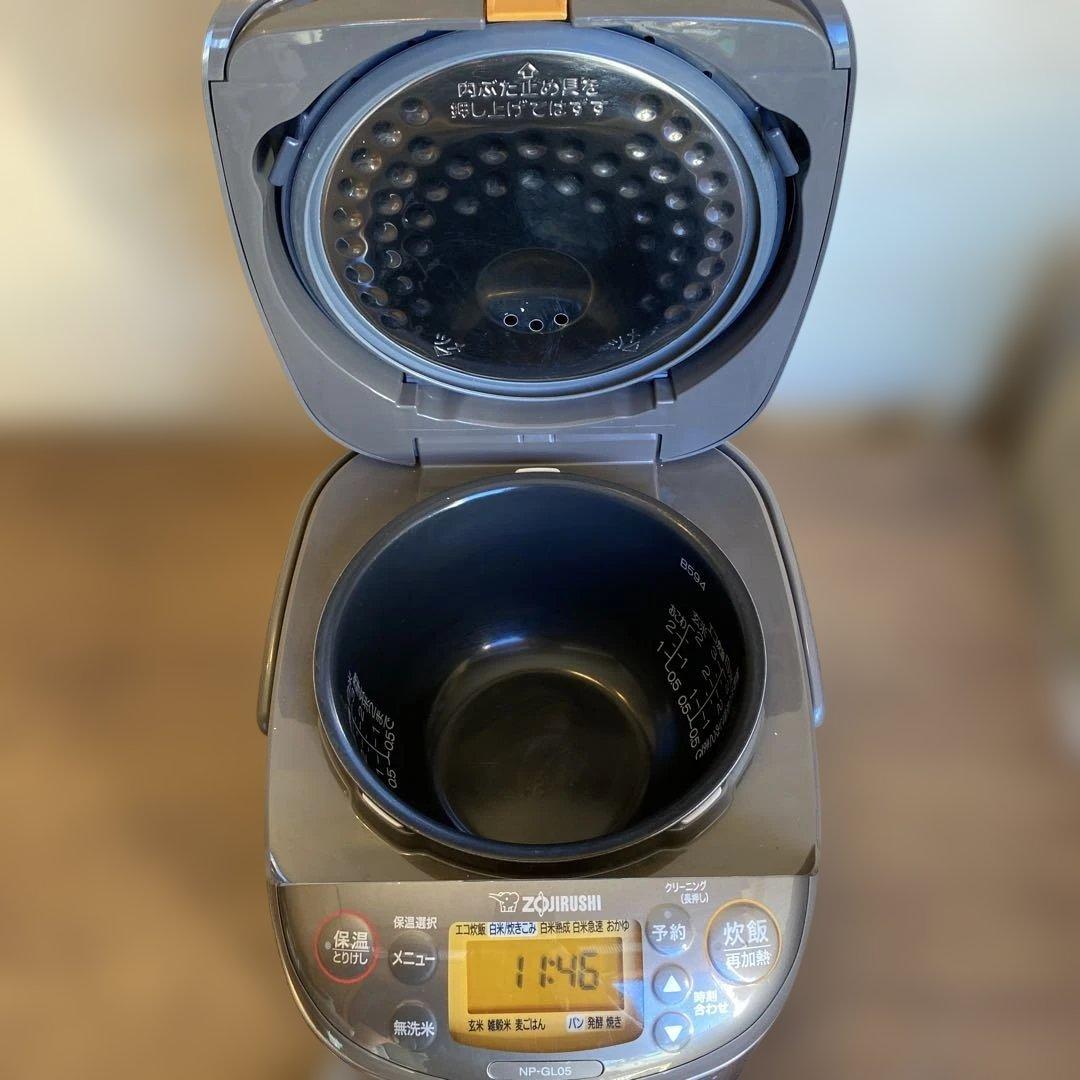 象印 NP-GL05 IH炊飯器 グレー