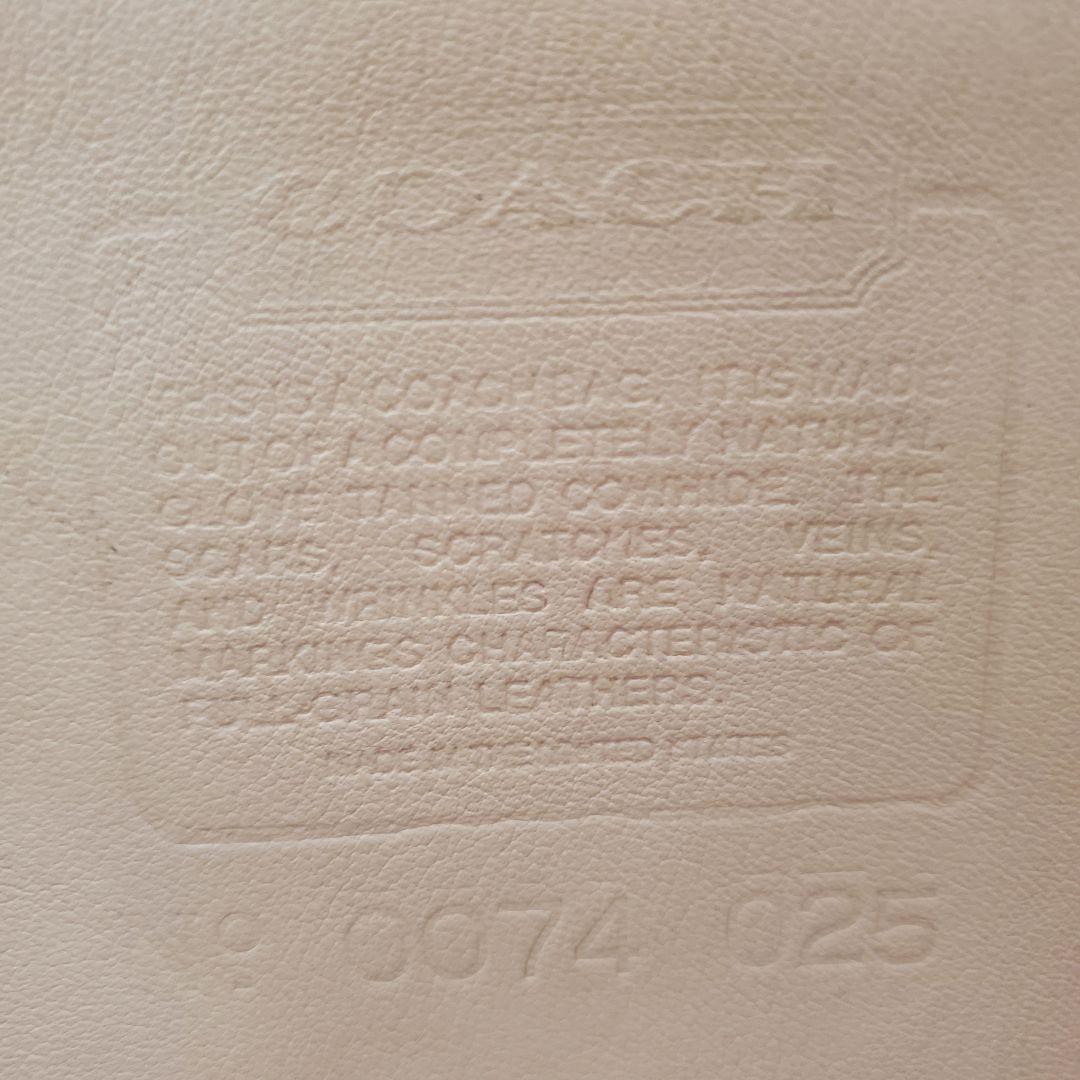 OLD COACH ベージュ ショルダーバッグ USA