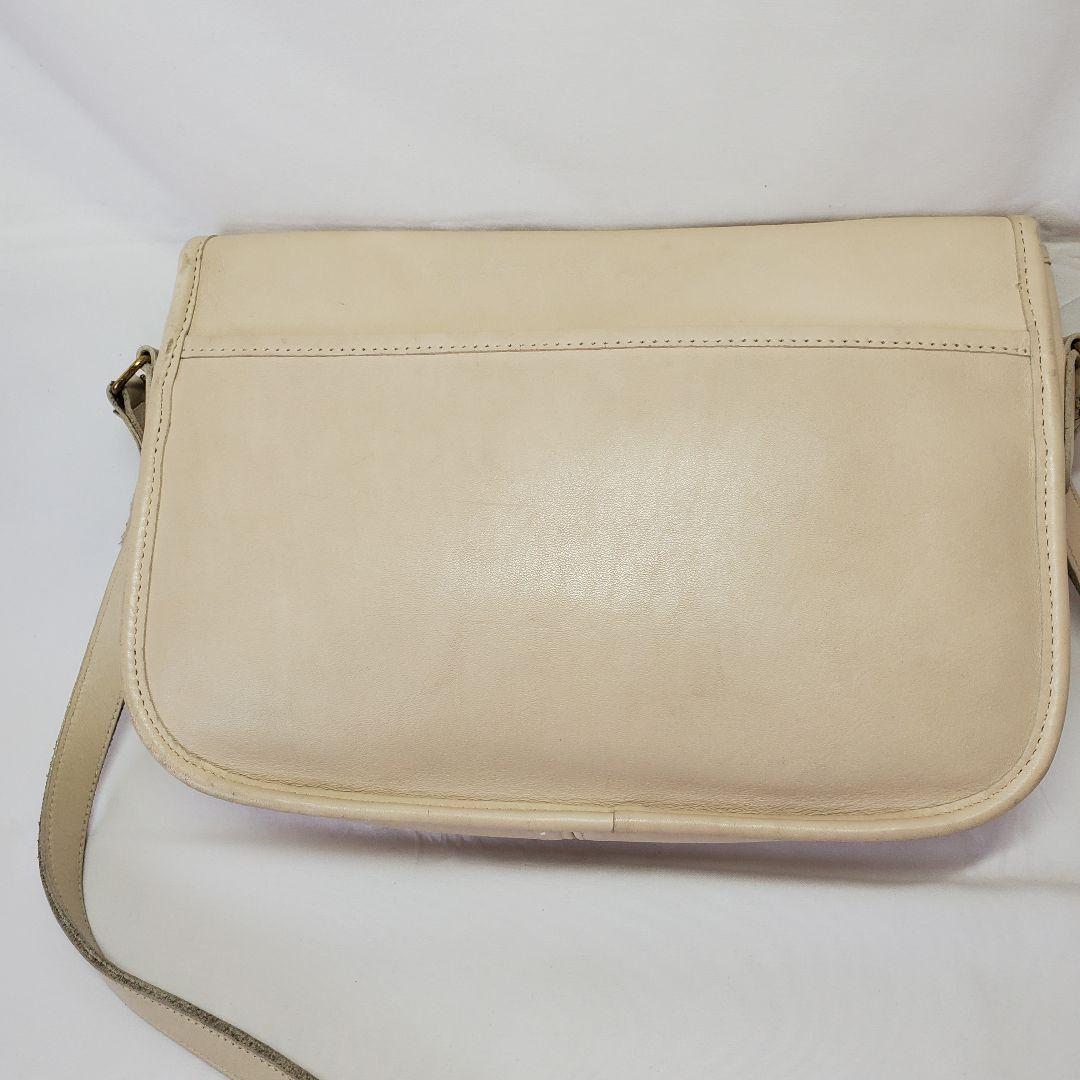 OLD COACH ベージュ ショルダーバッグ USA