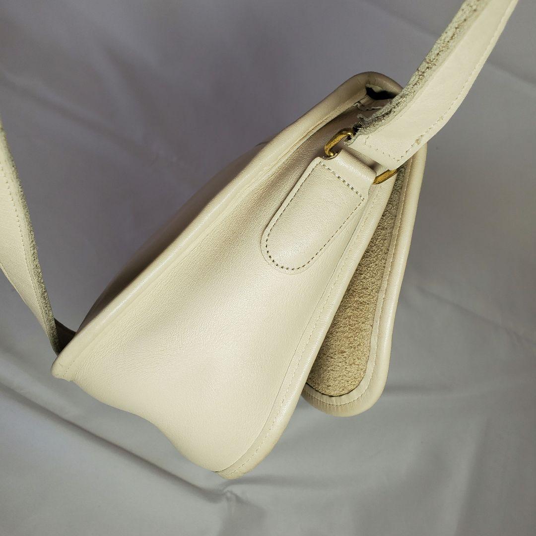 OLD COACH ベージュ ショルダーバッグ USA