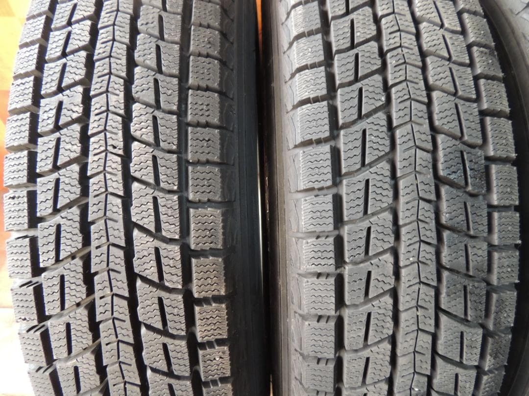 A30　175/80R16　ダンロップ　スタッドレス4本　バリ溝　ジムニー　サビ