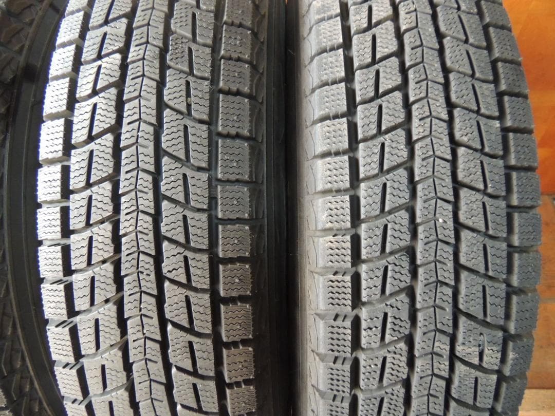 A30　175/80R16　ダンロップ　スタッドレス4本　バリ溝　ジムニー　サビ