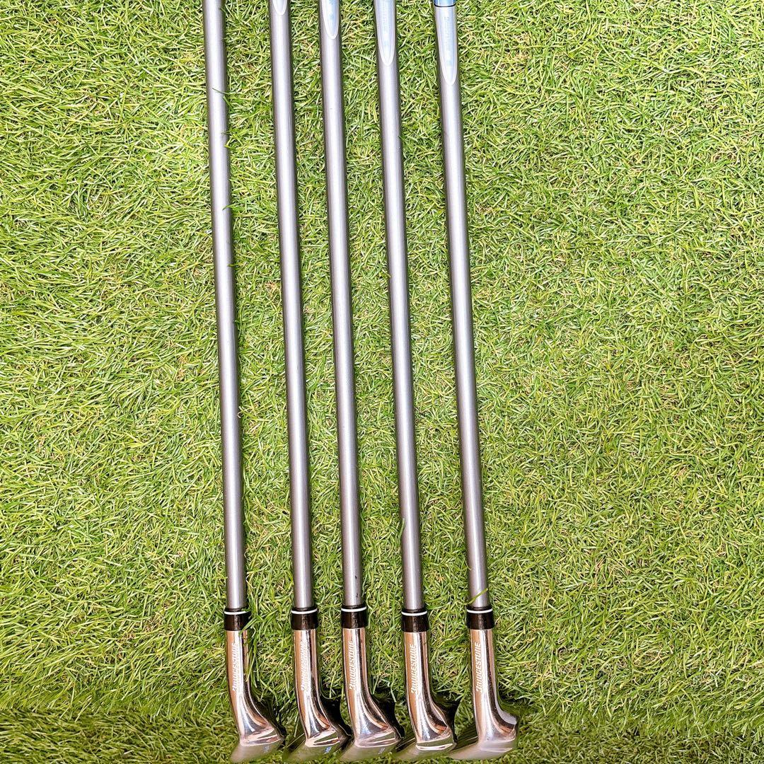 ブリジストン　レディースアイアンセット　右利き　FLEX L 5本　ゴルフクラブ