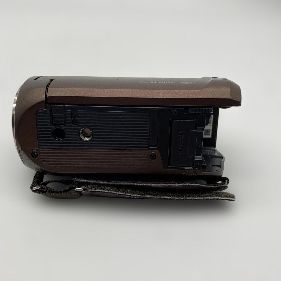 パナソニック HDビデオカメラ W580M ブラウン HC-W580M-T