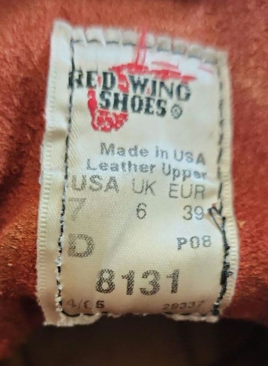 REDWING 8131アイリッシュセッター 25cm