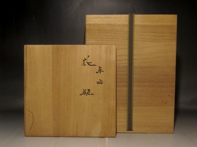 藤田喬平　手吹ガラス花瓶　美しい景色 s528