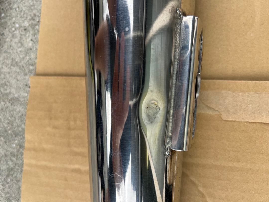 スポーツスター用 フルエキ 2in1マフラー グリーミングワークス