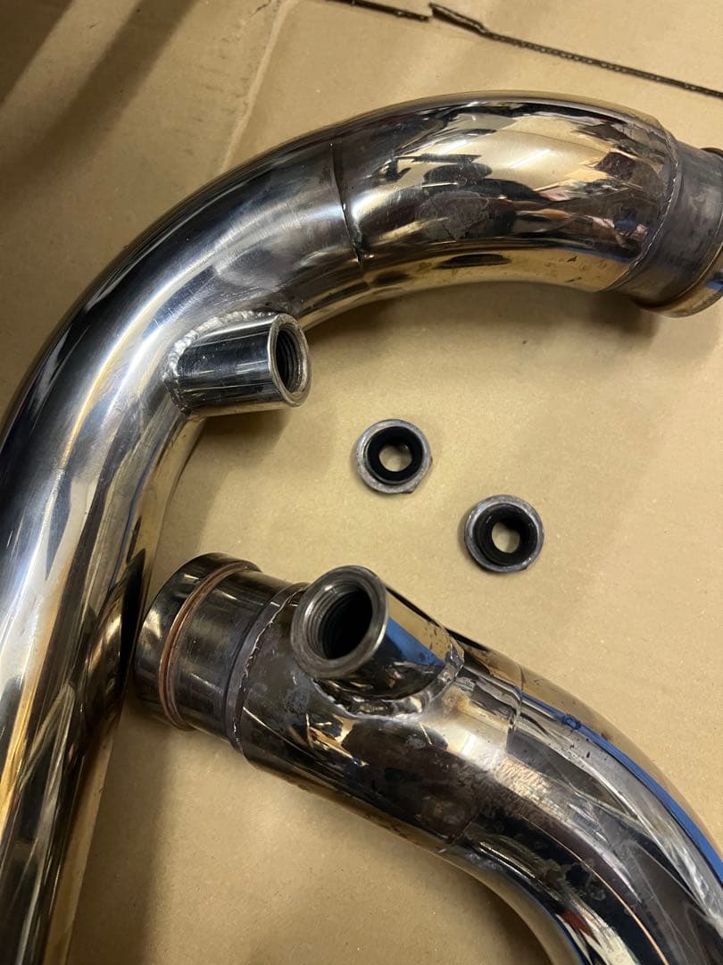 スポーツスター用 フルエキ 2in1マフラー グリーミングワークス