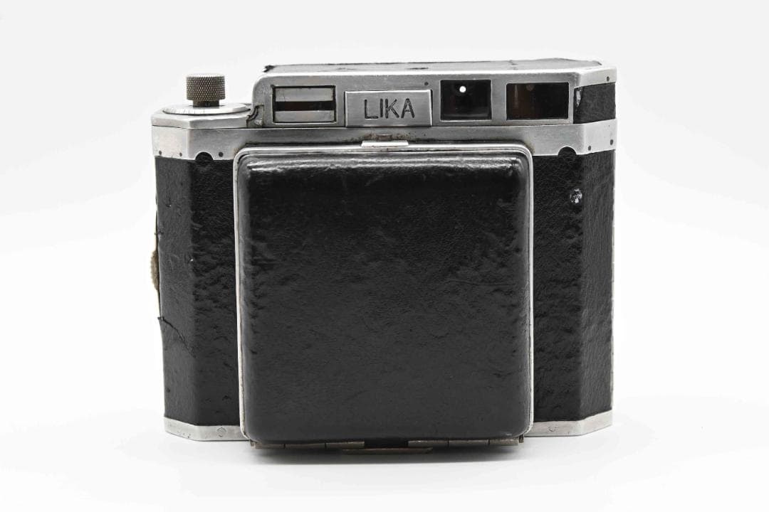 中判スプリングカメラ LIKA Wollensakレンズシャッター　試作機