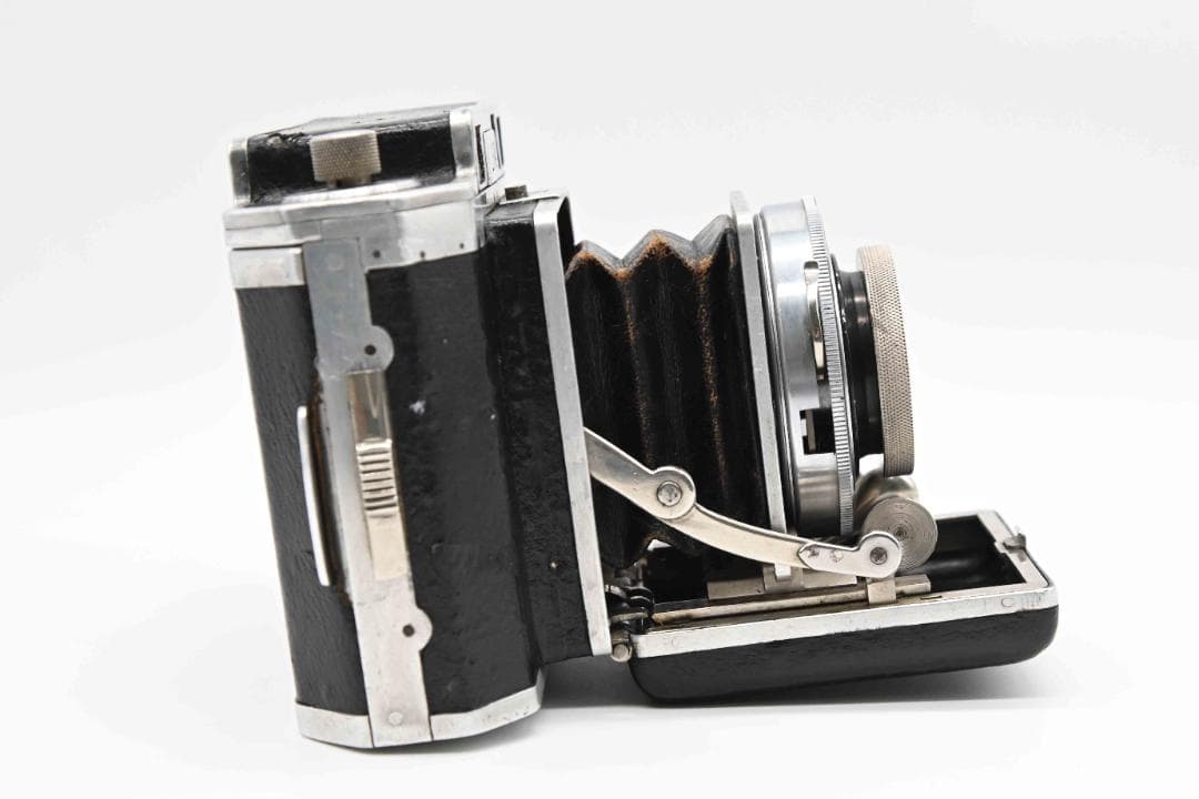 中判スプリングカメラ LIKA Wollensakレンズシャッター　試作機