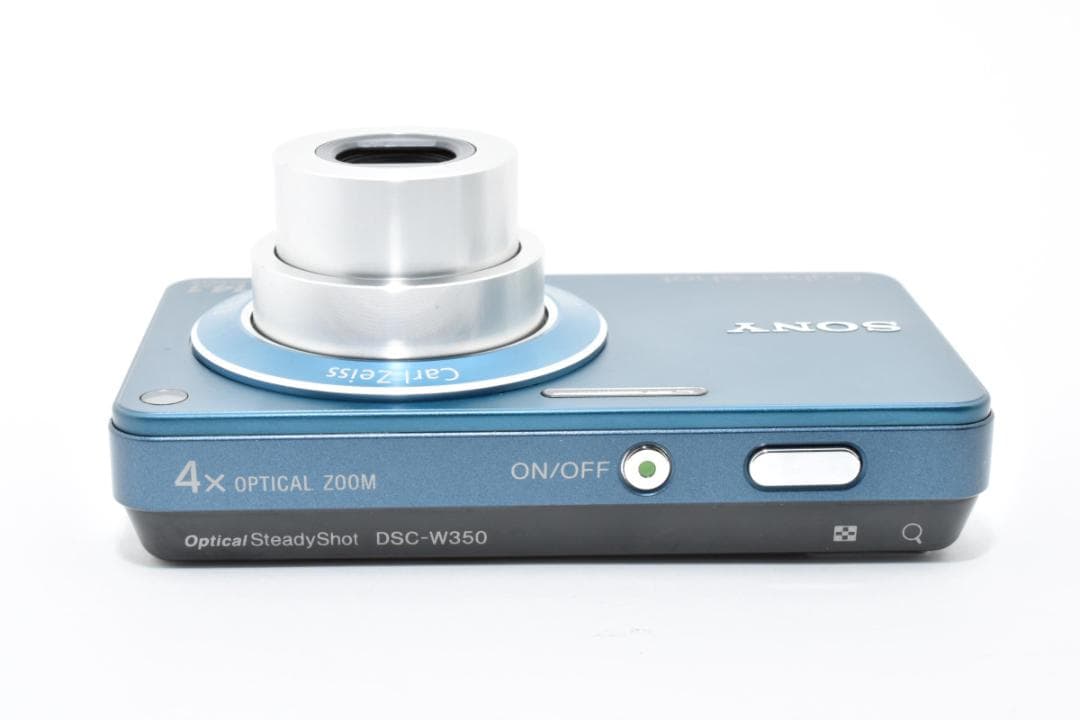 《 美品 》 ソニー　SONY Cyber-shot DSC-W350 ブルー