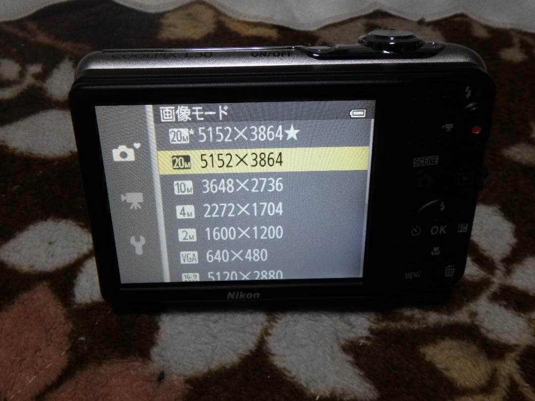 動作品 NIKON L30 COOLPIX デジタルカメラ 乾電池駆動