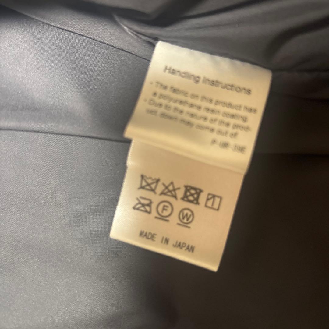 NANGA　別注オーロラダウンジャケット　ブラック　Fサイズ