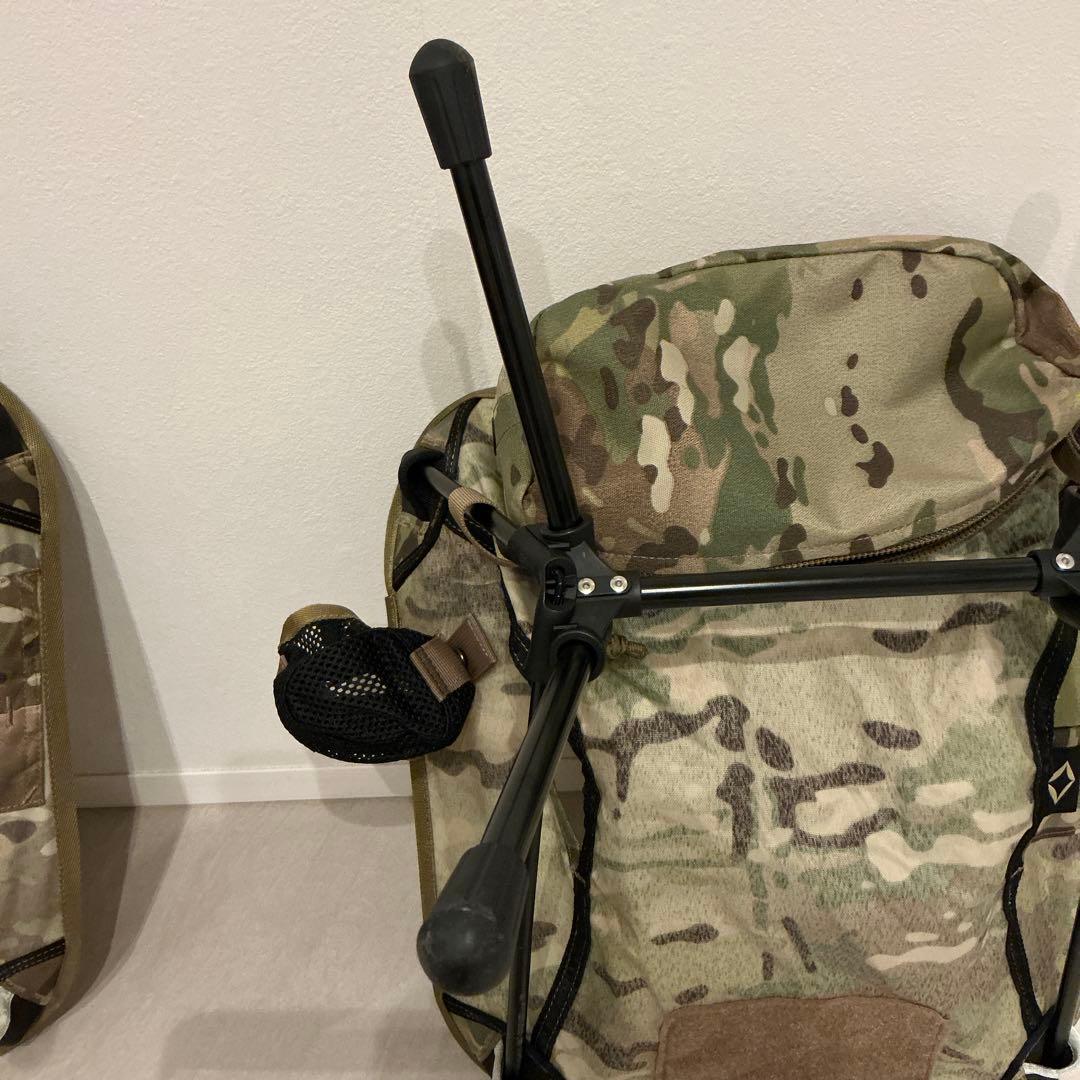 ヘリノックス　タクティカルチェア　ミニ　マルチカモ　2脚セット