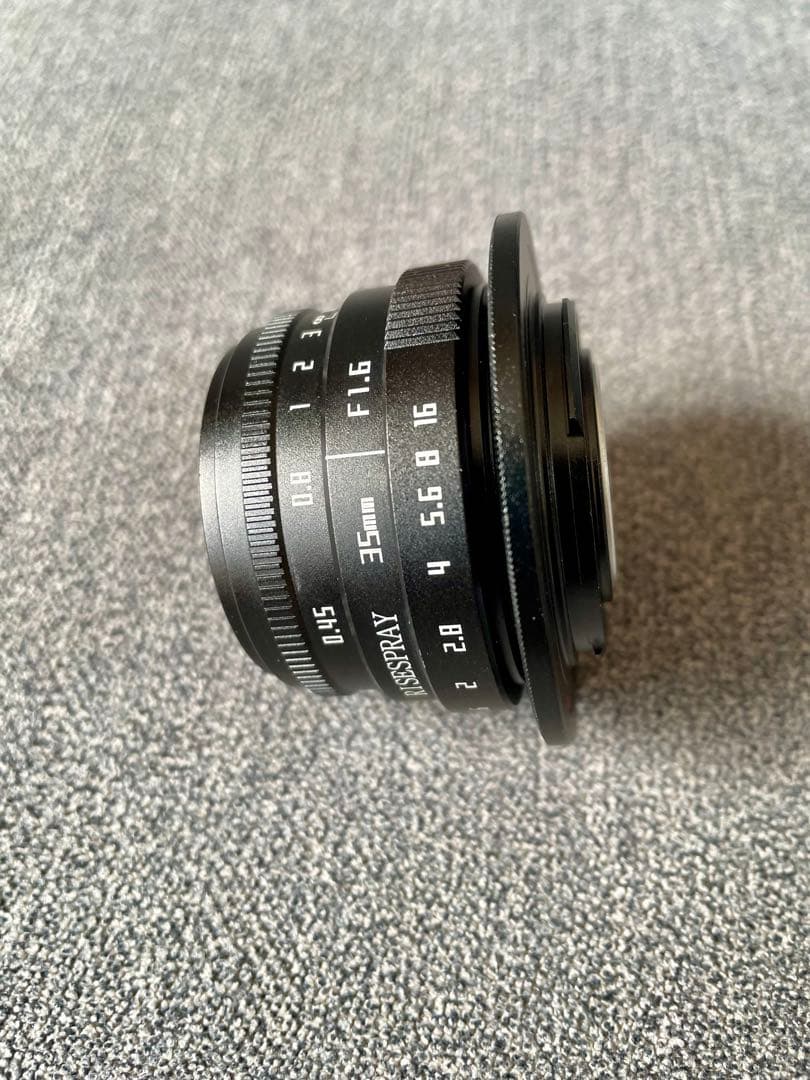 35mm F1.6 単焦点レンズ