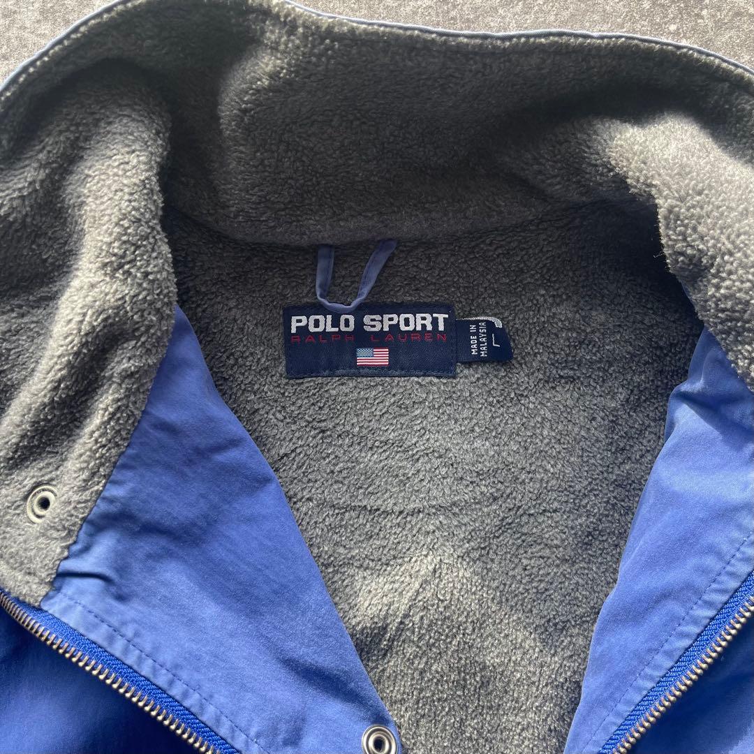 90s Polo Sport Ralph Laurenナイロンフリースジャケット