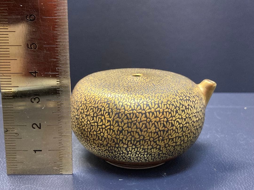 九谷焼　置物　九谷龍山