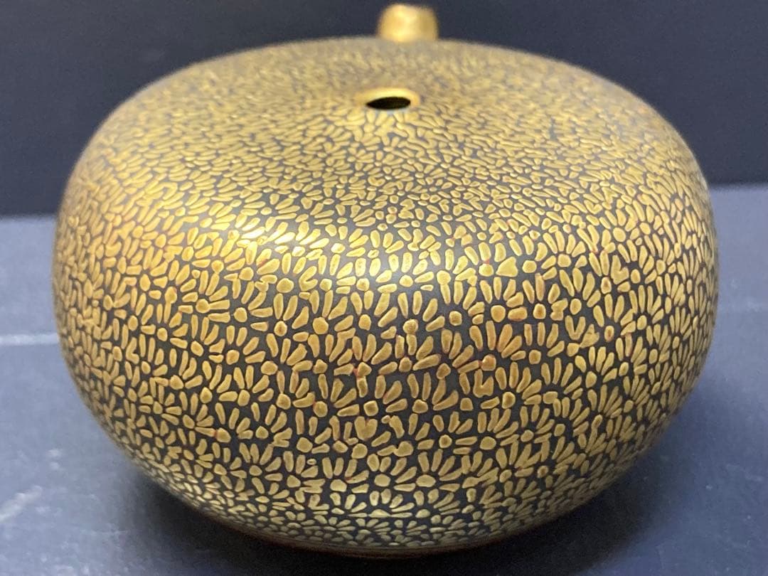 九谷焼　置物　九谷龍山