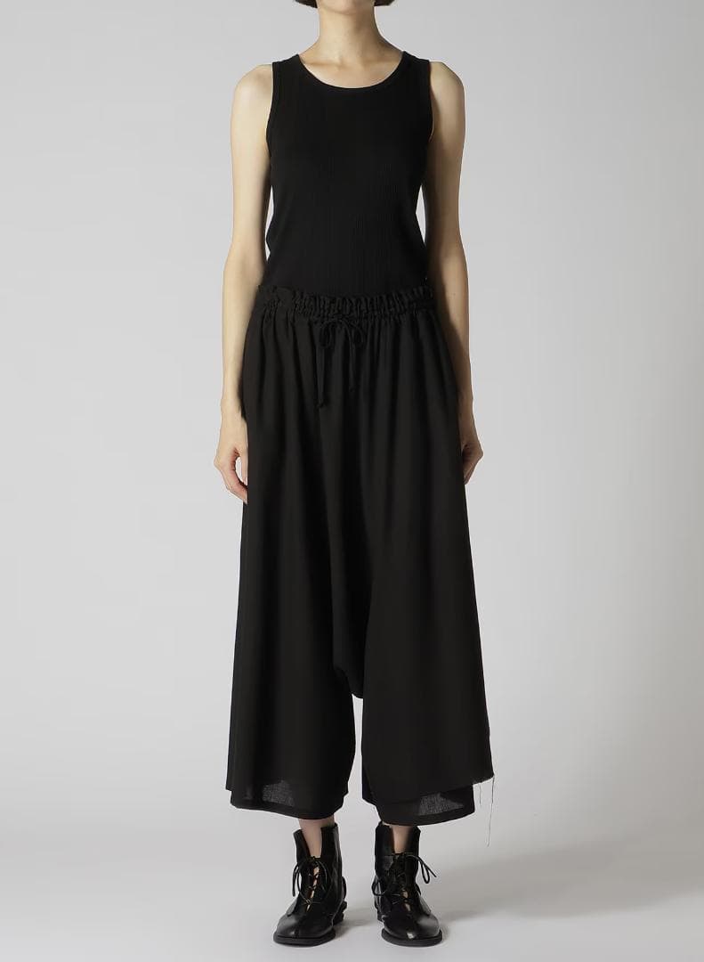 パンツ RY/LI SHEETING CLOTH GATHERED PANTS