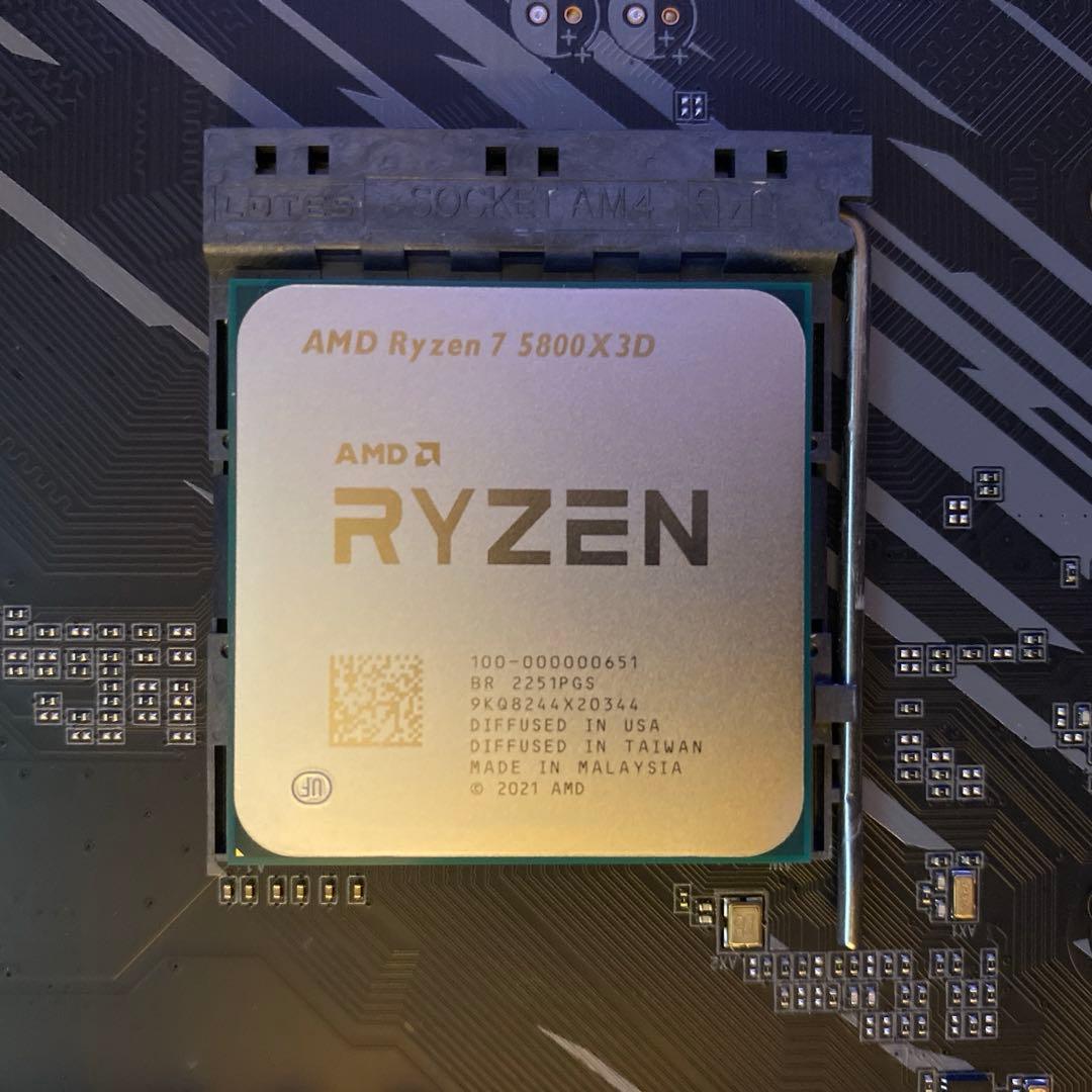 CPU 5800X3D/B550AORUS ELITE V2/DDR4 32GB