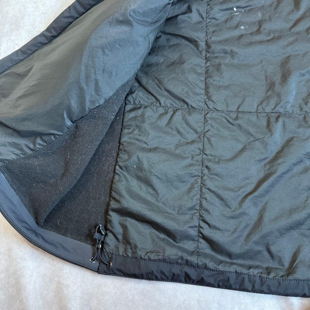 アークテリクス アトムベスト 企業ロゴ 始祖鳥 M ブラック