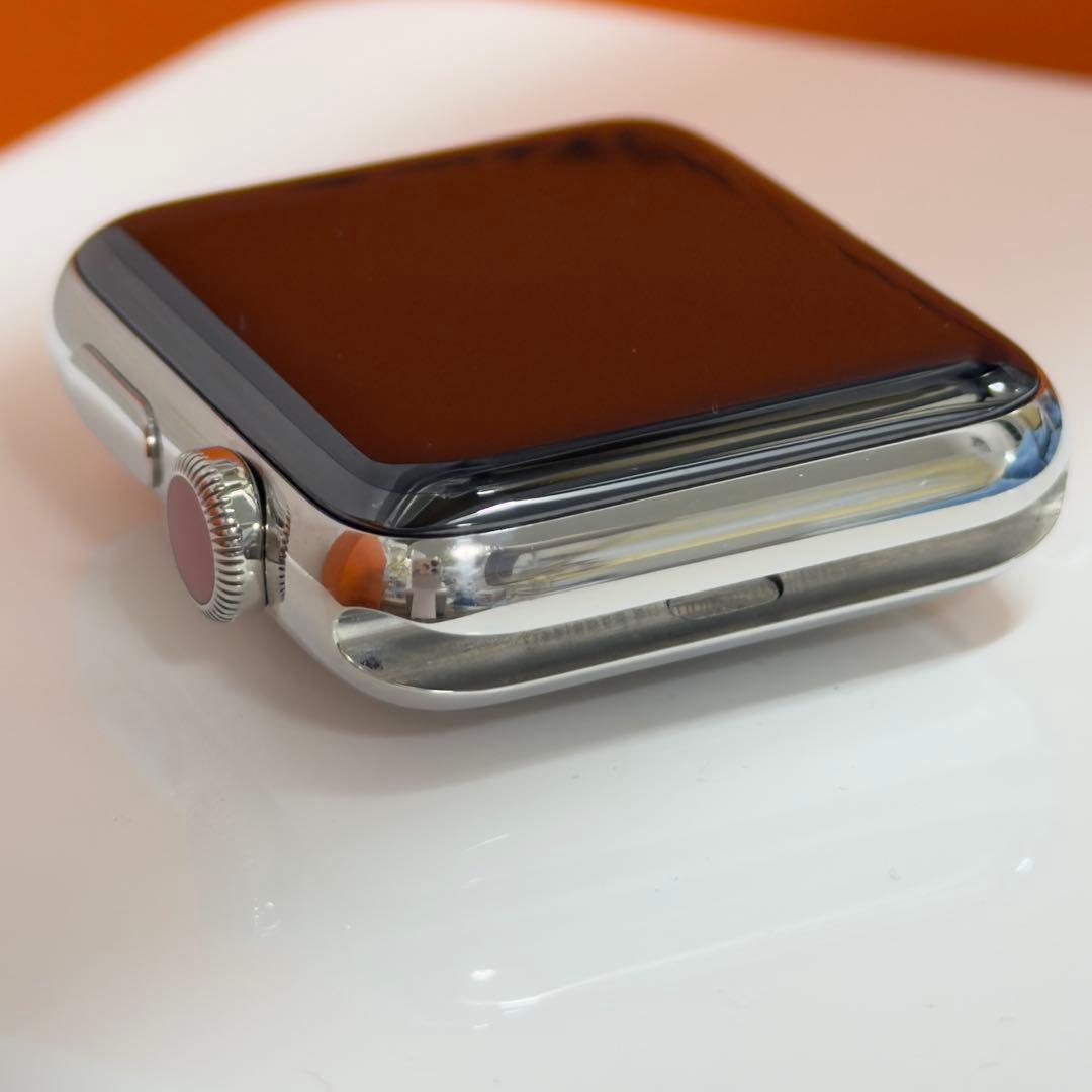 3037 Apple Watch エルメス　シリーズ3 セルラー　シルバー